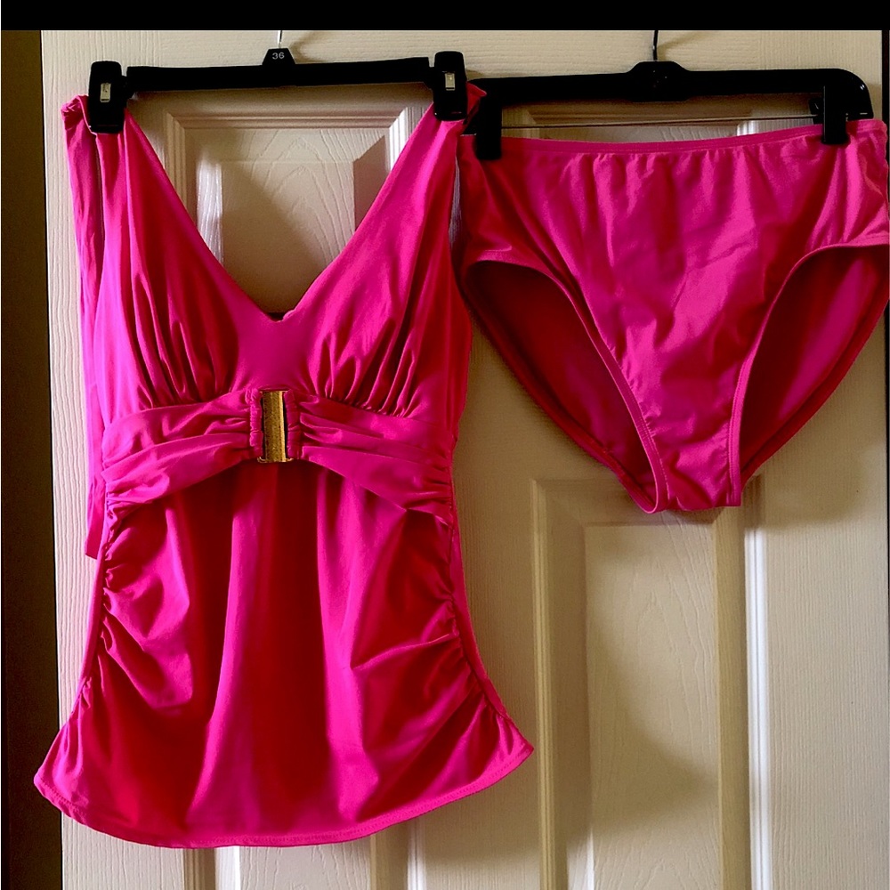 SPANK Pink Tankini